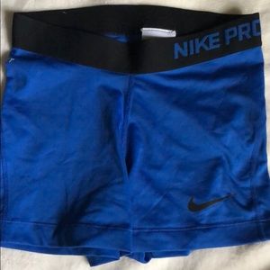 Royal Blue Nike Pros